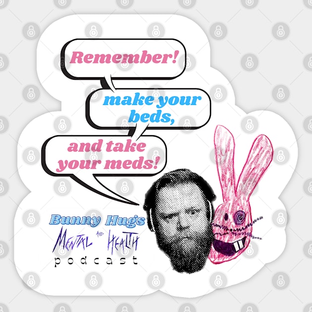 Remember Sticker by Bunny Hugs Media